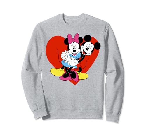 Sweat Mickey & Minnie cœur Disney, le cadeau de Saint-Valentin idéal pour elle et lui