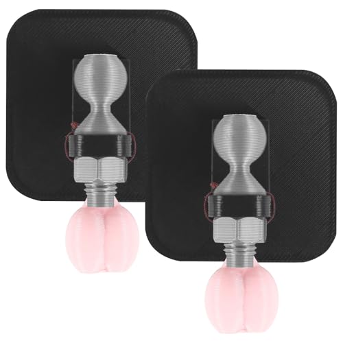 PTMTFYL 2 Pcs Funny Trailer Hitch Cover, 3D Tiny Hitch, Novelty Ball Hitch Gag, Tiny Trailer Hitch, Trailer Hook Cover, Trailer Hitch Ball Covers, Prevent Receiver Tube from Rusting for 2