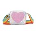 Kids Toddler Crossbody Bag Handbag Purse for Little Girls Princess (Silver)