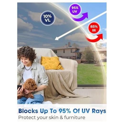 Self-Adhesive UV Blocking Window Film