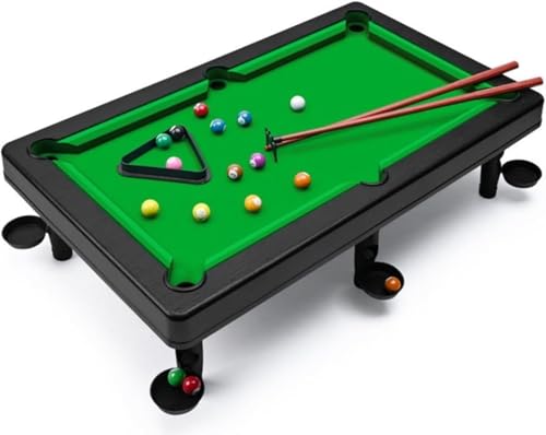 Vskd ミニビリヤードテーブル 折りたたみ式 デスクトップおもちゃ 子供用 大型 卓上ゲーム 台球セット インタラクティブ 親子遊び 家庭用 レジャー 知育玩具 男の子 女の子 6?10歳 誕生日プレゼント ギフト パズルゲーム 室内スポーツ キッズ用お