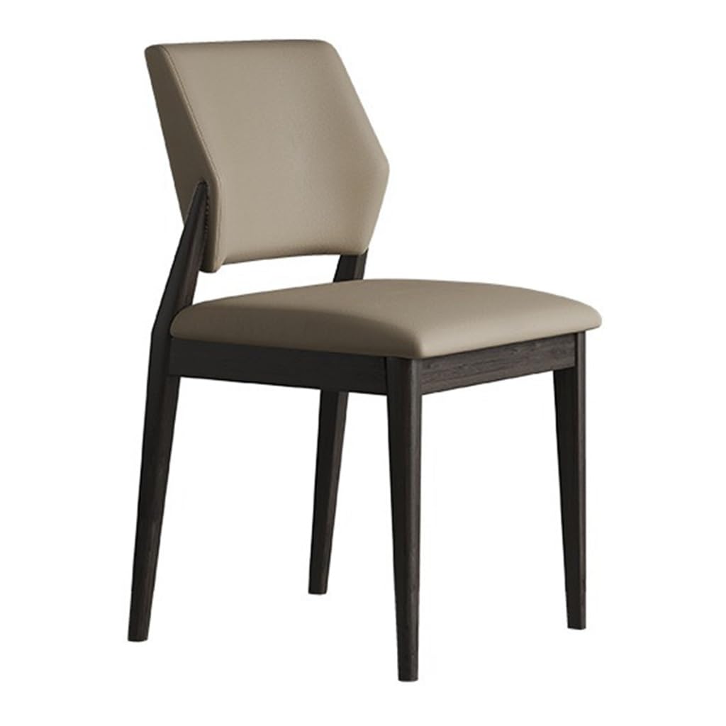 Chaise de bureau ergonomique en bois massif et chaises de salle à manger modernes
