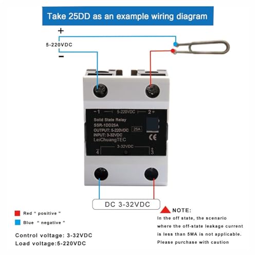 Relais statique 5VDC 12VDC 24VDC pour stabiliser les commutations de puissance