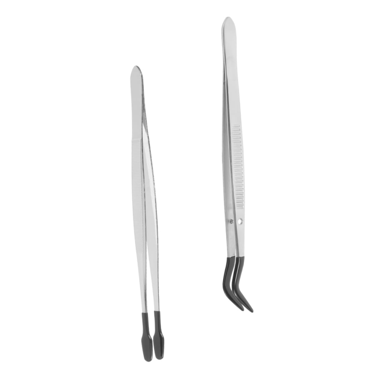 NUOBESTY 5 set Pinzette Per Sopracciglia Pinzette UV Pinzette A Punta Per Sopracciglia Pinzette Per La Rimozione Di Francobolli Pinzette Per Sopracciglia Creazione Di 2 pezzi * 5