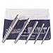 CLE-LINE Screw Extractors 5Pc Set,#1-#5,Bright C21149