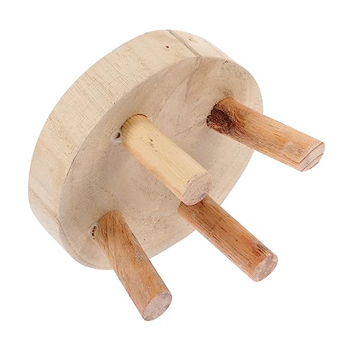 BESTonZON Soporte De Madera Maciza Elevadores De Jardineras De Interior Puesto De Plantas Bajo Balcón Soporte Para Plantas Interior Alto Diminuto Patio Estante Para Plantas Al Aire Libre