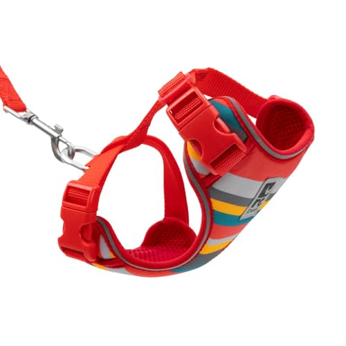 RC Pet Products Adventure Kitty Harness, Cat Walking Harness, Medium, Multi Stripes (53804345)