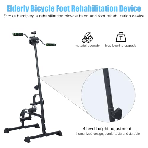 Pedal exerciser ajustable para terapia física y rehabilitación miniatura 7