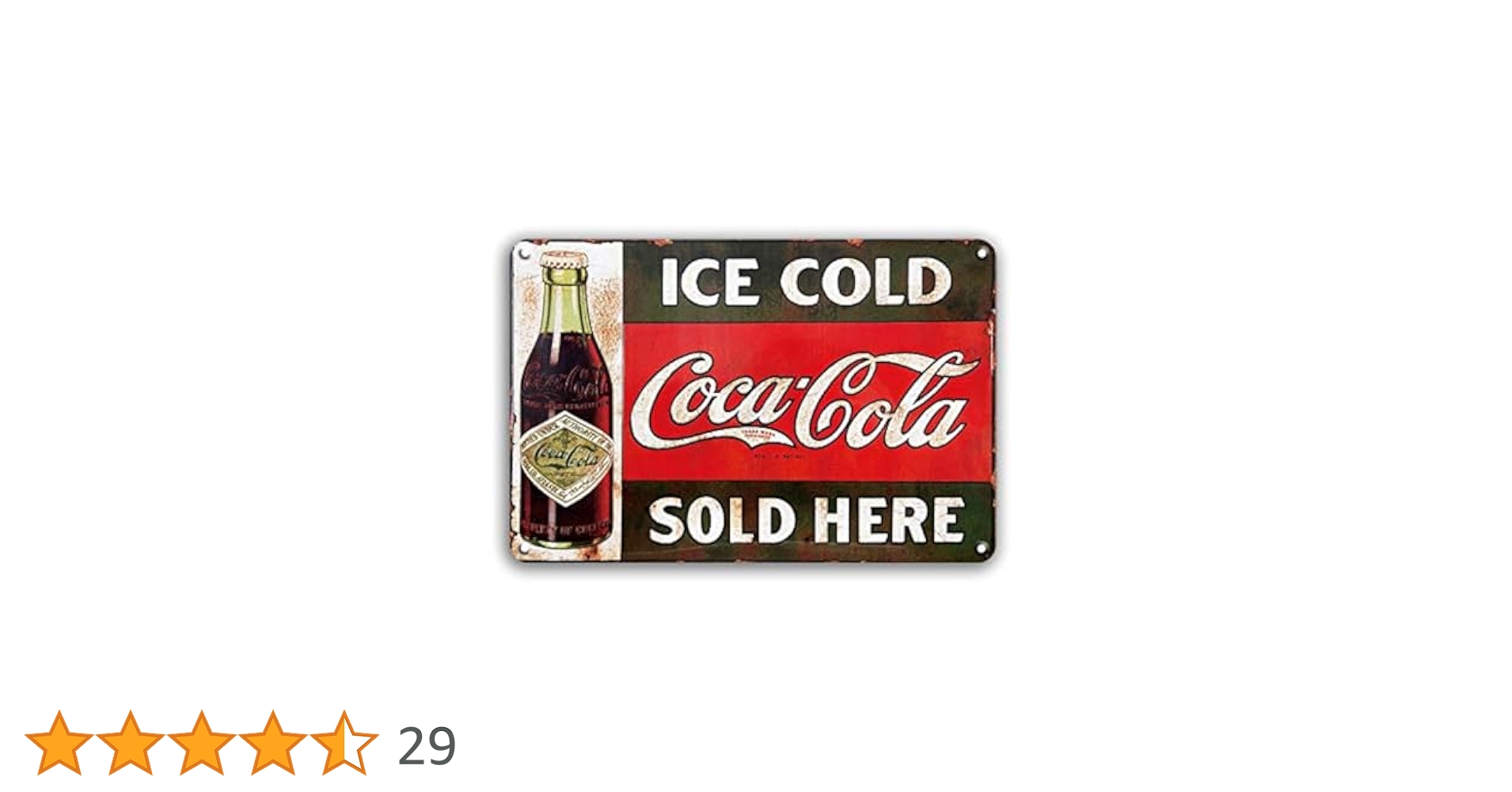 Coca-Cola アイスコールドサイン Amazon｜MeowPrint アイスコールドコカコーラ レトロ