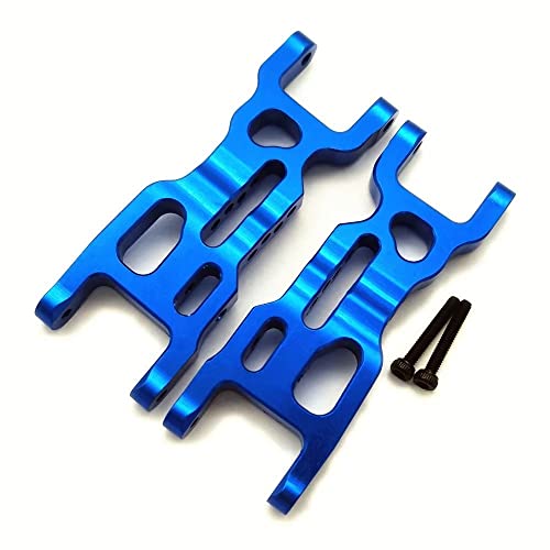 Aluminum Front Suspension Arm Mutiple Hole Design Blue for Losi 1/18 Mini-T 2.0 Mini-B LOS214003