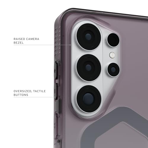 Image of Urban Armor Gear UAG Designed for Galaxy S26 Ultra 5G Case, Plyo - Compatible with Magnetic Charging Translucent Rugged Military Drop Tested Protective Cover - Black /Clear Ombre
