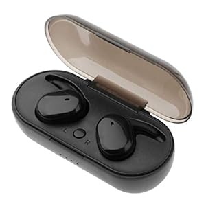 Gazechimp Draadloze Bluetooth hoofdtelefoon 8D stereo oortelefoon headset Y30 TWS draagbaar – zwart