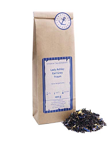 Schwarzer Tee lose Lady Ashley Earl Grey Traum Kornblumen Schwarztee feine Bergamotte 500g Cover