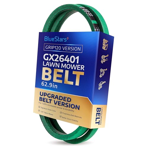 Image of [Upgraded Grip120] BlueStars GX26401 M165413 Drive Belt | 1 /2 inch x 62.9 inch