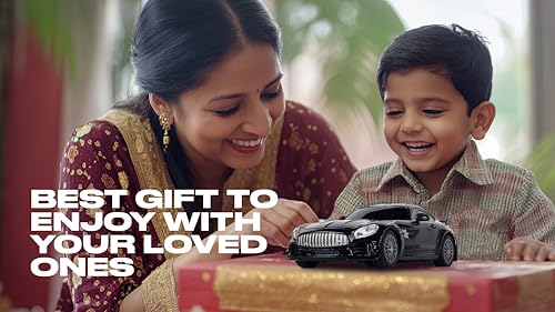 Amazon Brand - Jam & Honey Remote Control Car for Kids | High-Speed RC Car with Rechargeable Lithium Battery | Type-C Charging | LED Headlights | Black - Image 4