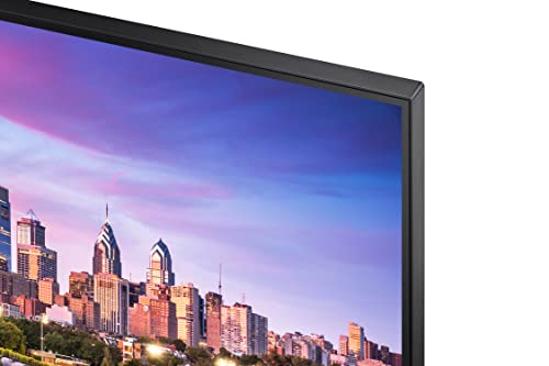 Image of SAMSUNG FT45 Series 24-Inch WUXGA 1920 x 1200 Computer Monitor, 75Hz, IPS Panel, HDMI, DisplayPort, DVI, USB Hub, Built-in Speakers, Height Adjustable Stand, 3 Yr WRNTY (LF24T454GYNXZA),Black
