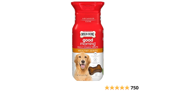 Amazon.com : Milk-Bone Good Morning Daily Vitamin Dog Treats ...