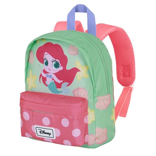 Disney Ariel Fork-Zainetto Prescolare Joy, Verde, 22 x 27 cm, Capacità 5 L