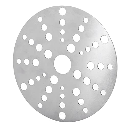 Stainless Steel Induction Heat Diffuser Converter Disk Evenly Distributes Heat in Any Pan Thermal Guide Plate (Diameter 18cm/7.1in)