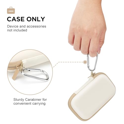 Image of Yinke Hard Case for SanDisk Extreme Pro /SanDisk Extreme External SSD 500GB 1TB 2TB Travel Case Storage Bag(White)