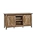 Sauder 420820 Dakota Pass Credenza, L: 65.83" x W: 19.21" x H: 33.27", Craftsman Oak Finish