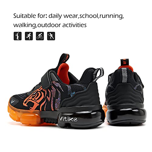 Image of JMFCHI Boys Girls Kids Sneakers Knitted Mesh Running Tennis Athletic Shoes | Breathable,Lightweight,Comfortable,Non-slip,Easy wear,Casual fashion,Indoor outdoor,Gym sport,Daily play,Little /Big Kid
