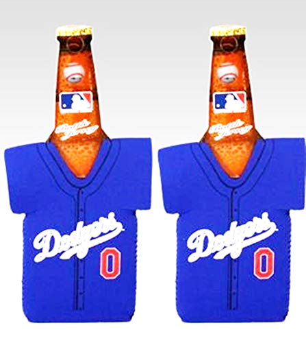 Dodgers 2-Pack Jersey Design Bottle Neoprene Beverage Insulator Holder Football
