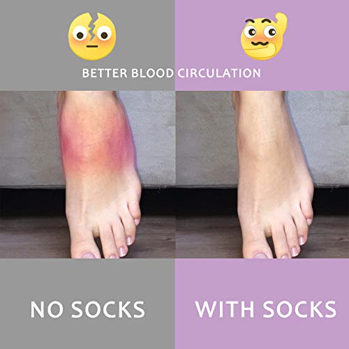 Image of fenglaoda Compression Socks for Women Men 3 Pairs Graduated Compression Support Circulation Socks for Nurses