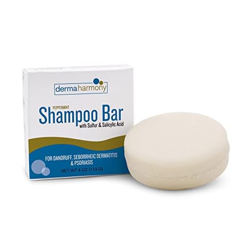 Dermaharmony 5% Sulfur 2% Salicylic Acid Shampoo Bar for Dandruff (4 oz)