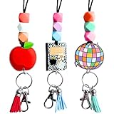 Ya en manzanajugosa.com: 3 cordones para profesores, soporte de identificación universitaria con dijes para cuaderno de Apple, accesorios de suministros de oficina, llavero de regalo para profesores, asistentes de enseñanza