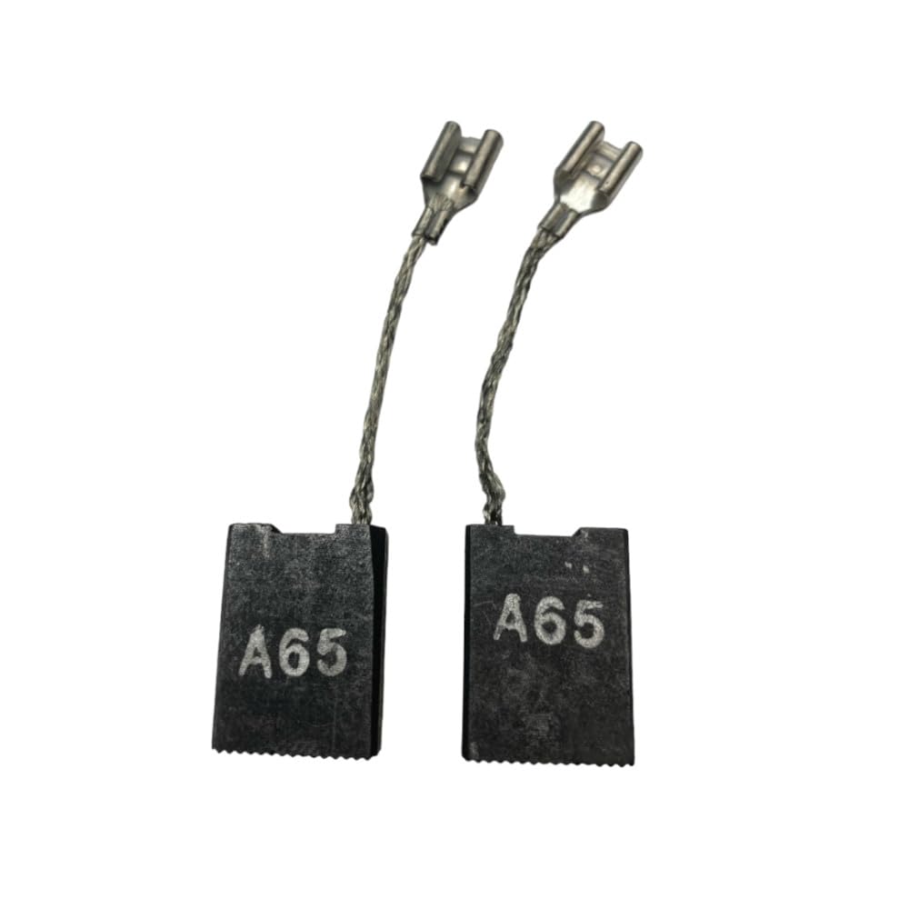 2 x Trade-Shop szczotki węglowe 6 x 16 x 24 mm, kompatybilne z młotem udarowym Würth Bosch Berner BTI, młot udarowo-dłutowy, napis A65/A69