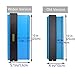 Gifts for Men Dad Husband,Arvano Contour Gauge profile tool, Copy Irregular Shape Duplicator, Master Outline Measuring Plastic Ruler for Woodworking,Christmas Present Ideas for Him,DIY Handyman