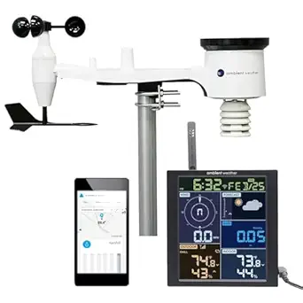 Ambient Weather WS-1965 WiFi Weather Station with Remote Monitoring and AWN+