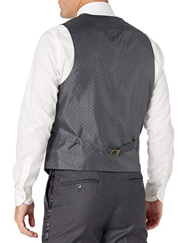 Adam Baker Men's 3 Piece Slim Fit Peak Lapel Tuxedo Suit Set - Colors4