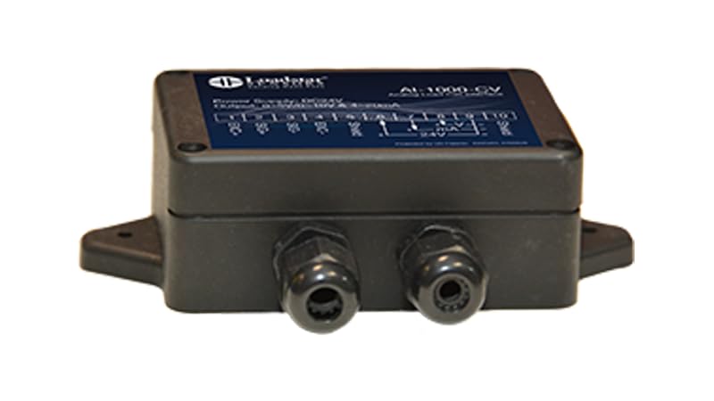 AI-1000CV Load Cell Signal Conditioner, Amplifies Strain Gauge Signals to 0-5V DC and 4-20mA Output, Compatible with 4-Wire Load Cells, Adjustable Gain & Offset