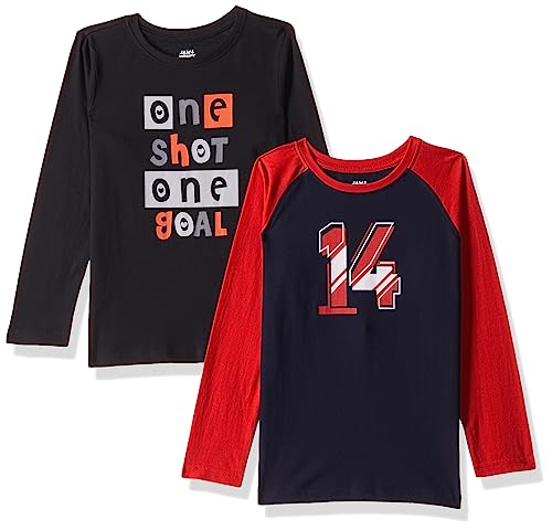 Image of Amazon Brand - Jam & Honey Boys T-Shirt (Pack of 2)