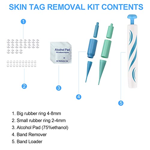 Homesen Remova a caneta de etiqueta de pele Dois em um Ferramenta de nevo de cuidados faciais 2mm-8m