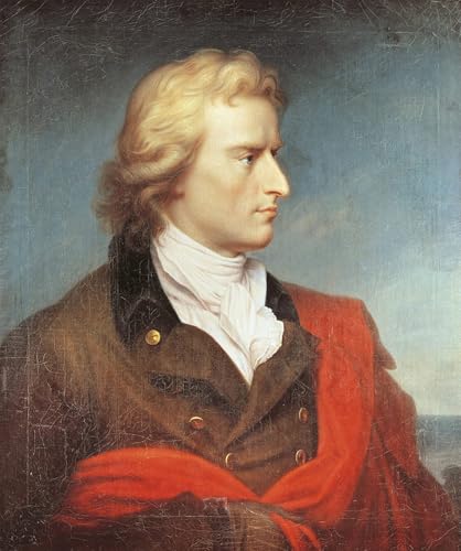 Impresión de arte Friedrich Schiller de Gerhard Von Kugelgen lienzo premium de 60x90cm