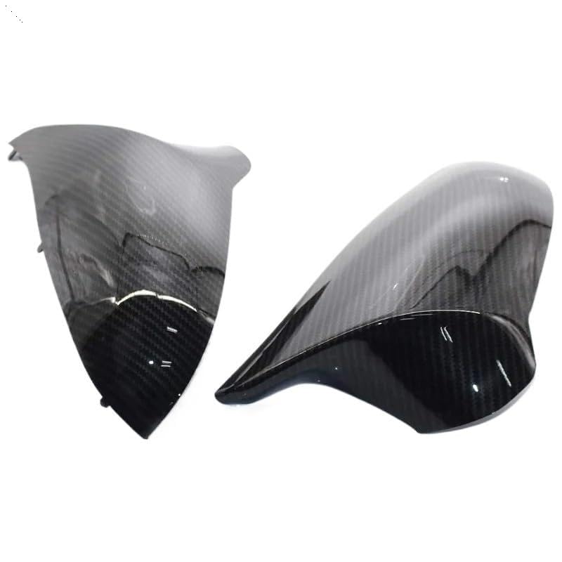 2pcs ABS Side Rear View Mirror Cover for BMW M3 M4 F82 F83 F80 Replacement Rearview Side Mirror Cover OE: 51168059547 51168059548