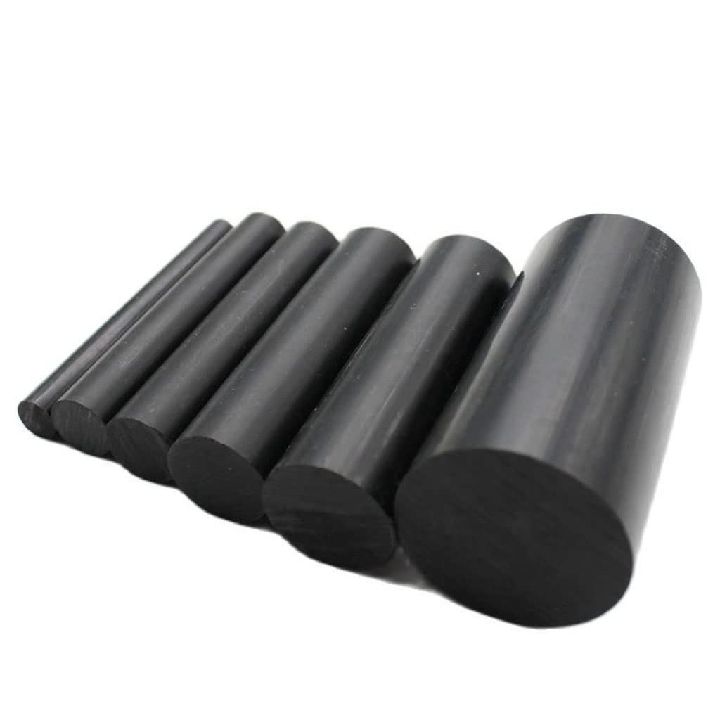 CKSEKD Black Plastic Bar, Diameter 8 10 12 15 20 25 30 35 40 45 50 55 65 80 90 95 100mm Length 100MM PVC Round Rod, Engineering Tools, 1pcs (Size : 80x100mm 1pc)