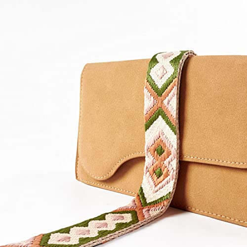Image of TANOSII Wide Purse Strap Adjustable Replacement Shoulder Crossbody Strap Handbag Strap