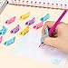 40PCS Multicolor Silicone Pencil Grips，Pencil Grips for Kids Handwriting and Adults，Special Education Classroom Must Haves，Teaching Supplies，Handwriting Aid Correction Tool，Writing Posture Correction