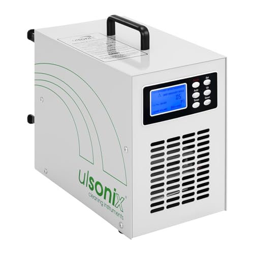 Ulsonix AIRCLEAN 20G Generador de ozono Industrial (20.000 mg por hora, 170 W, Temporizador de mando a distancia) Blanco
