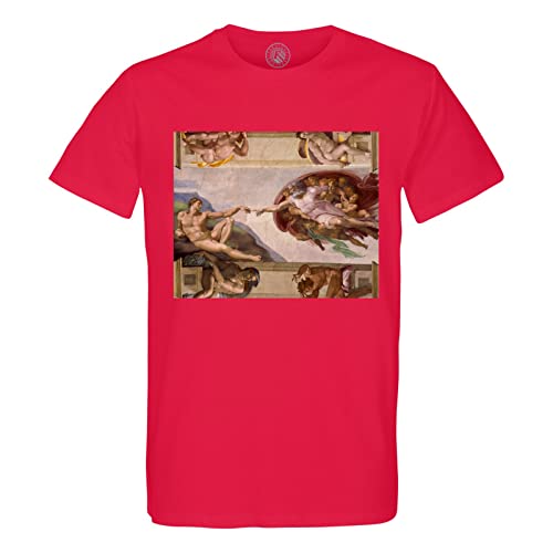 T-Shirt Homme Création d'Adam Michel-Ange Coton Bio Qualité Supérieure