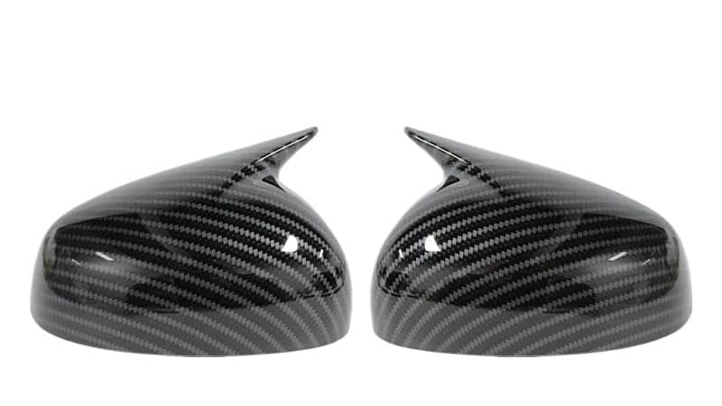 Cache rétroviseur pour Mercedes Benz Smart Fortwo W453 2015-2024 carbone