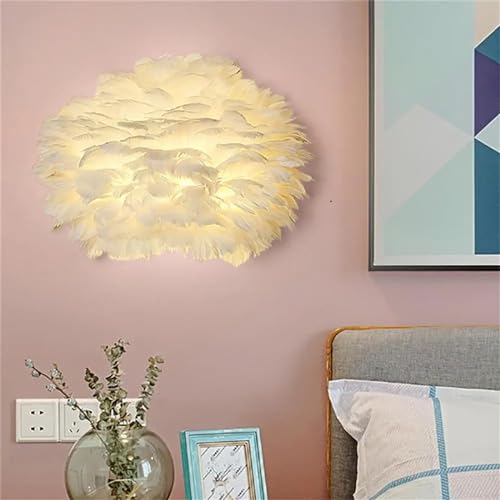 Aplique de plumas nórdicas para crear un ambiente romántico en tu dormitorio 3