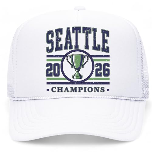 Seattle 2026 Champions Circle Foam Mesh Back Hat miniatura 1