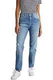 Modische edc Hose edc by ESPRIT Damen 040CC1B336 Jeans, 903/BLUE Light WASH, 30/30
