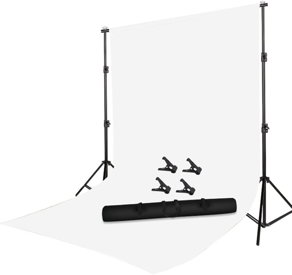 Fondo + Soporte Chromakey 3x6m