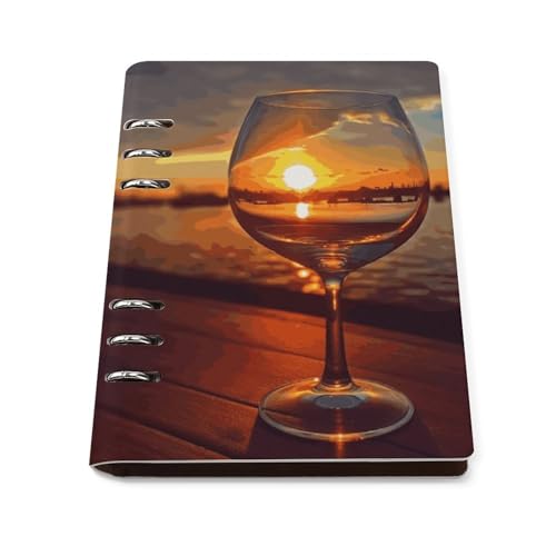Cuaderno A5 de hojas sueltas para organizar notas sin perder hojas